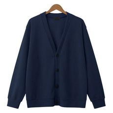 MNC 男款 Essential 鈕扣針織寬鬆版開襟衫 MDCD248CM