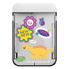 뉴클 맥세이프 다이노사우루스 보조배터리 5000mAh, NCPB-5K-11-XYH, 스테고사우루스