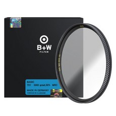 슈나이더 B+W 701 Grad Basic 55mm 카메라 렌즈 필터, 1개