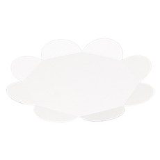 DesignPackage 戚風蛋糕底託 2號, 100個, 白色