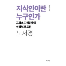 지식인이란 누구인가, 책세상, 노서경