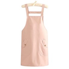 순잠 모던 바리스타 앞치마, 핑크, 1개