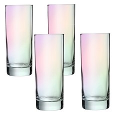 어뮤즈키친 애스크제이 오로라 아일랜드 글라스 330ml, 4개