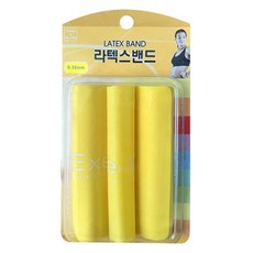 아디다스 트레이닝 라텍스 탄력 밴드 초중급자, 옐로우