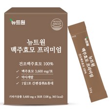 Nyuteuwon 頂級啤酒酵母 30入, 1個, 108g