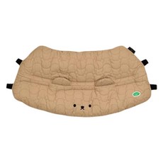 HARRYS PET 狗狗推車舒適坐墊 Very More 雙向系列, 莓果米色 + 胡桃木色, 1個