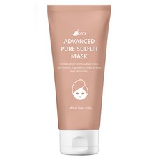 2SOL 硫磺水洗面膜 100g, 1條, 1條