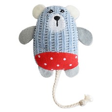 캣츠드림 고양이 패브릭 터그놀이 장난감 00065, 블루베어, 1개