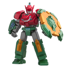 FunnyFlux 恐龍戰騎 迷你公仔 迅猛龍凱龍 機器人, 1個, 混色