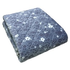 可水洗電熱毯, D(180 x 135cm), Blue Flower