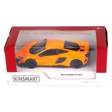 KiNSMAR Artbox/Kinsmart McLaren 675LT 微型車壓鑄模型, 橘色, 1個