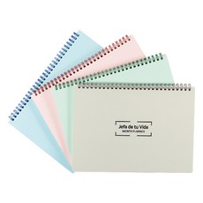 Oxford SPU塗層 A5 左側裝訂 25張 Month 萬年計畫本, 2個, 隨機出貨