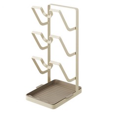 THE ZAKKA 多用途廚房鍋蓋架, 棕色, 1個