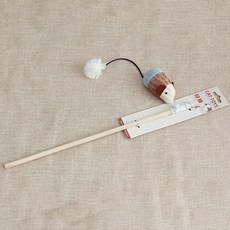 캣츠드림 고양이 패브릭 터그놀이 장난감 00065, 블루마우스스틱, 1개