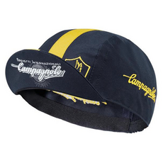 Campagnolo 頂級自行車帽 環法賽限定款, 海軍藍 + 黃色, 1個