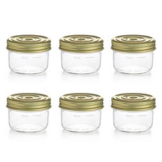 르파르페 패밀리아 위스테린 유리 밀폐용기, 200ml, 6개