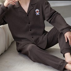 스타일컨택트 커플용 긴팔 잠옷 세트 SP-9860