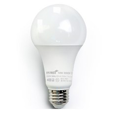 번개표 컨버터 내장형 LED전구 14W, 전구색, 1개