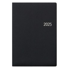 morning glory 10000 Planner 25 SP 2025 2 頁 1 個月, 黑色, 1個