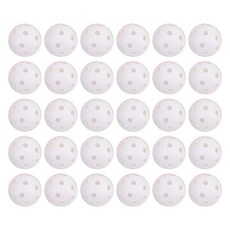 Robrococo室內防破壞高爾夫練習球, 白色, 30個