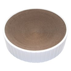 개과천선 고양이 딤플볼 스크래쳐, 화이트, 1개