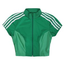 adidas 愛迪達 短版拉鍊上衣 GF0262