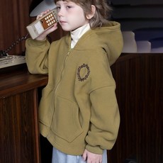 Starbean 兒童休閒刷毛連帽外套