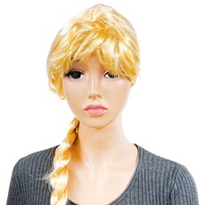 Party09 韓式辮髮派對假髮, 金色, 1個