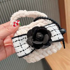 페이퍼먼츠 클래식 로즈리본 뜨개 미니지갑 23574