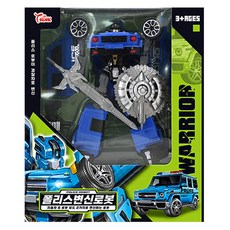 THINK Toys Brave and Police 變形機器人, 1個, 隨機出貨