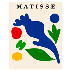 Momofix Painting DIY 數字油畫套組 30 x 40 cm, 1套, C15 馬蒂斯 剪紙