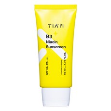 TIA'M 維他命B3菸鹼酸清爽水感防曬乳 SPF50+ PA++++, 50ml, 1條