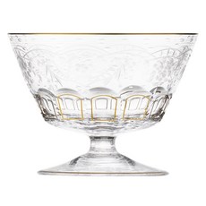 Moser KARLSBAD 瑪哈拉尼高腳冰淇淋玻璃杯 320ml, 1個, 混合色