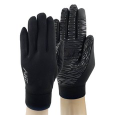 ANYGOLF 智慧斑馬運動防寒手套, 黑色, 1個