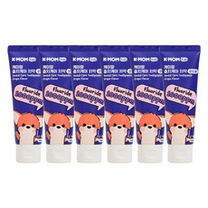 케이맘 충치케어 1000ppm 포도향 불소 치약, 50g, 6개 출산/유아동/위생/건강/세제 반품 최저가 17,560원 로켓배송