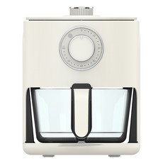 SWISS MILITARY 方型玻璃氣炸鍋 4.2L, 乳白色, SMA-AF120S