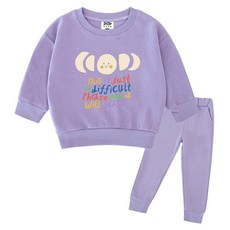 KIDSCREW 兒童月亮花朵上下套裝