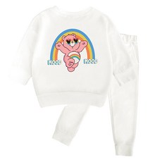 KIDSCREW 兒童粉紅心情上下裝套組