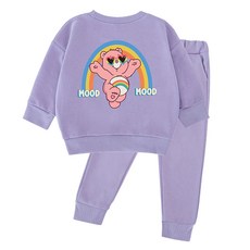 KIDSCREW 兒童粉紅心情上下裝套組