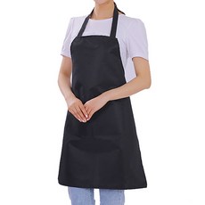 오늘의 PVC 앞치마, 블랙, 1개