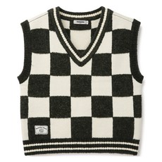 renoma kids 男童棋盤格針織背心 R2441K40312