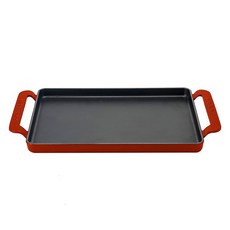 CHASSEUR Plancha 長方形烤盤 紅寶石色 34 x 23cm, 34cm, 1個