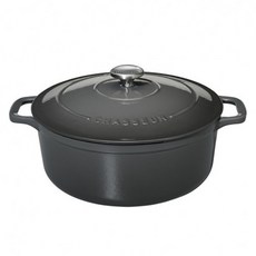 차세르 원형 꼬꼬떼 냄비, 18cm, 캐비어, 1개