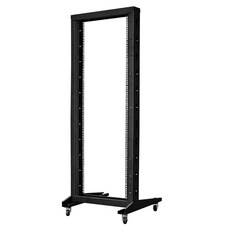 랜스타 오픈형 허브랙 랙케이스 통풍 과열방지 통신랙 19인치 LS-1600HBO, 1개