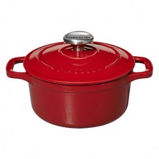 차세르 원형 꼬꼬떼 냄비, 12cm, 루비레드, 1개