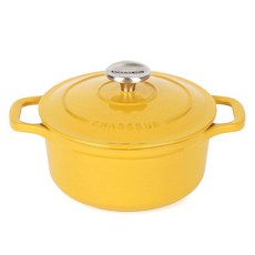 차세르 원형 꼬꼬떼 냄비, 20cm, 틸를, 1개