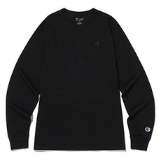 챔피온 남녀공용 통기성 US 베이직 C 로고 긴팔 티셔츠