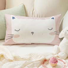 shez Home DTP半超細纖維枕頭套, 恰恰粉色