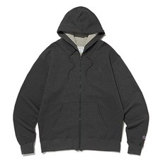 챔피온 남녀공용 US 파워블렌드 C로고 자수 풀집업 후디