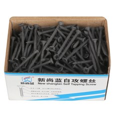 皿頭黑色螺絲 1kg, 1個